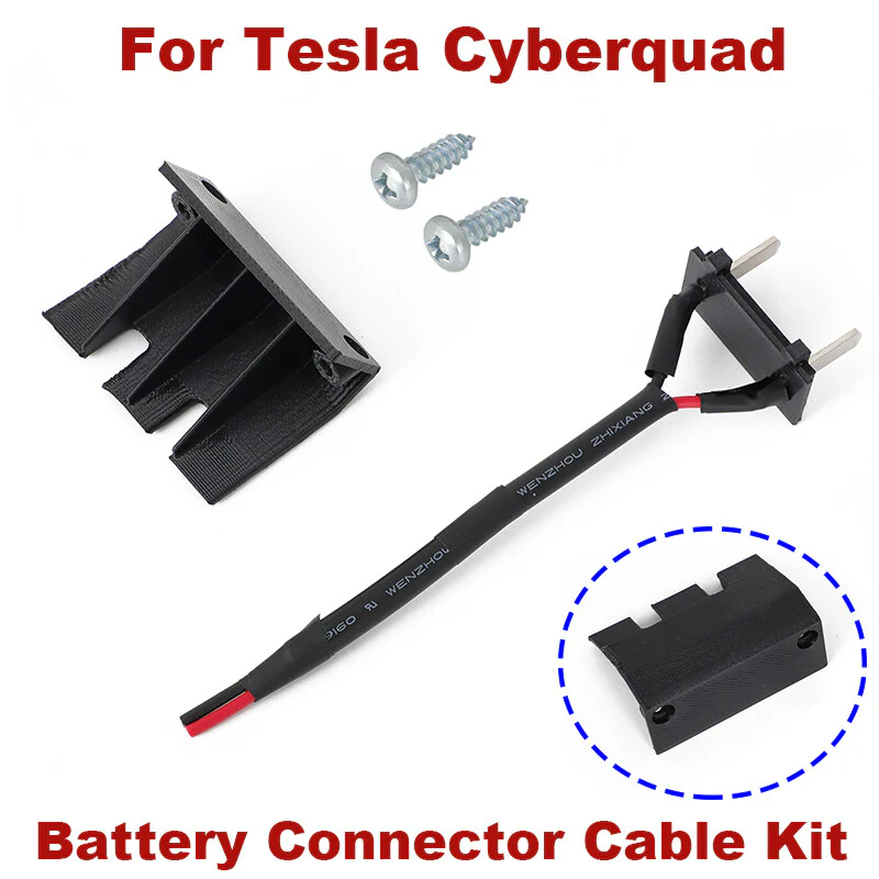 Battery Kit with CX-50 Power Connector for Kids' Tesla Cyberquad