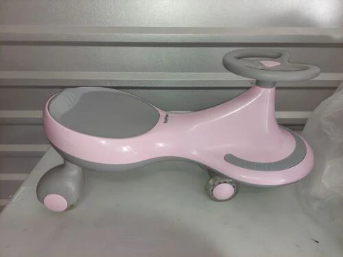 Flashing Pink Wiggle Car Ride-On Toy for Endless Fun