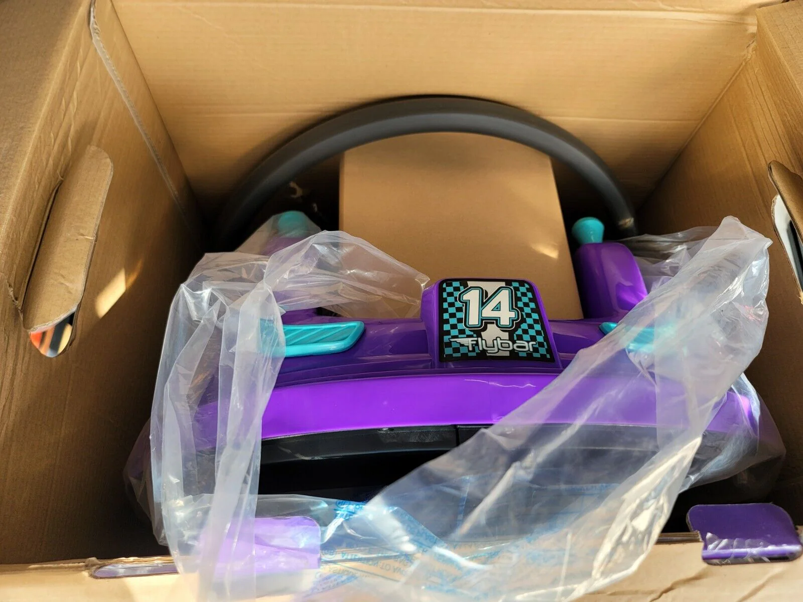 Flybar 6V Bumper Car: Battery-Powered Ride On with LED Lights for Endless Fun - Image 4