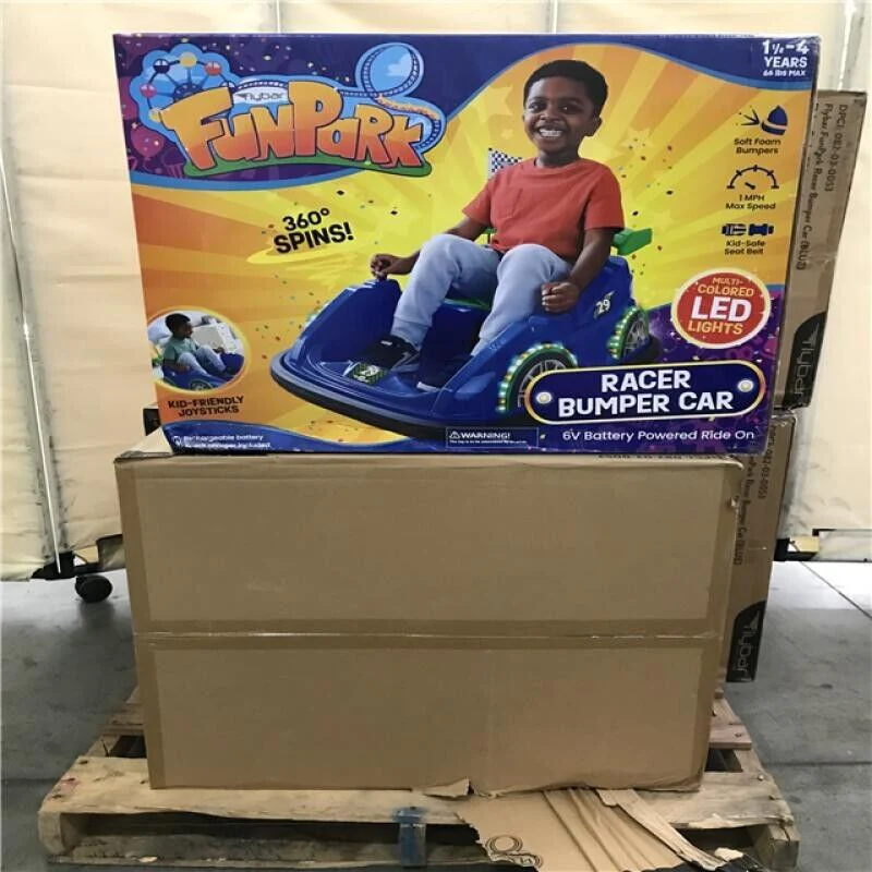 FLYBAR FUNPARK Racer BUMPER CAR Battery-Powered Ride On BUMPER CAR - Affordable Fun for All Ages! - Image 7