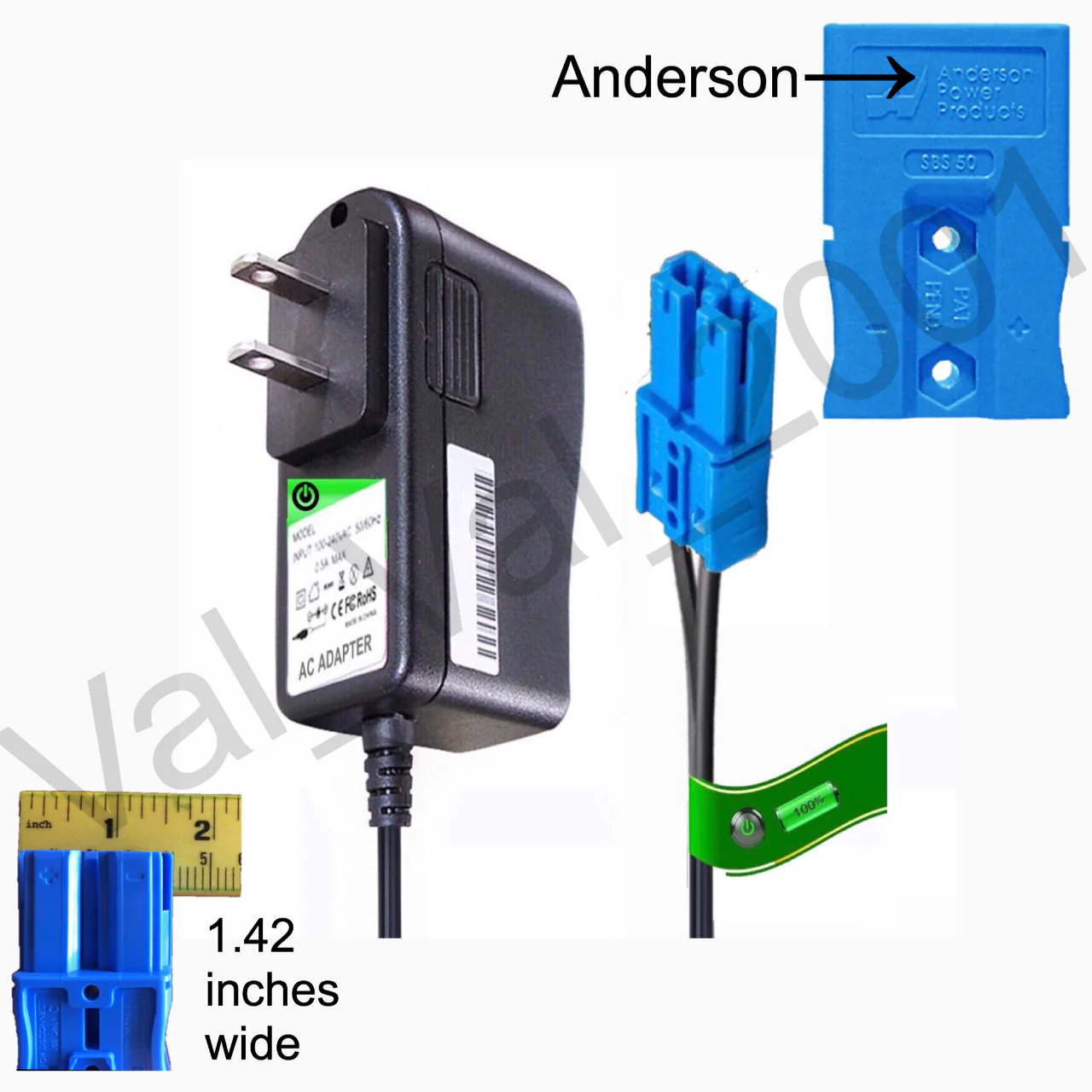 12V Charger for Kid Trax Police Ride-On Car