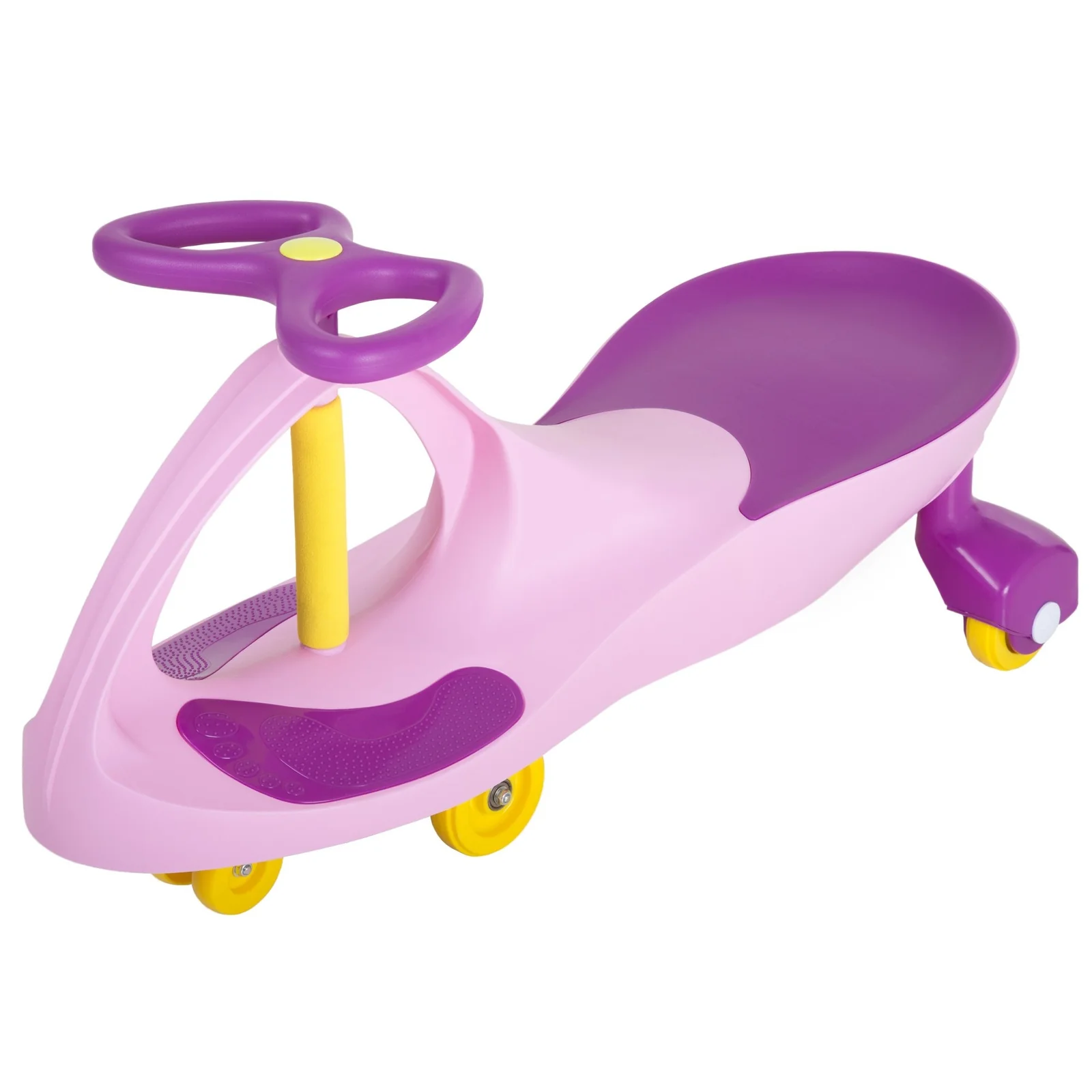 Toddler Ride-On Toy with Gear Wiggle Movement, Battery-Free, Pink, Ages 3 and Up - Image 3