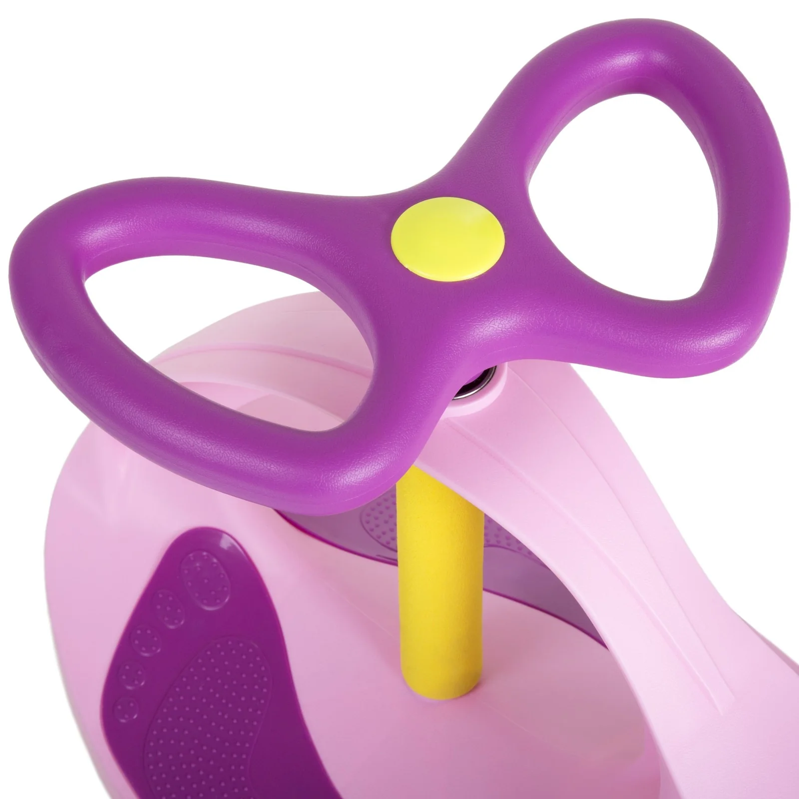 Toddler Ride-On Toy with Gear Wiggle Movement, Battery-Free, Pink, Ages 3 and Up - Image 6