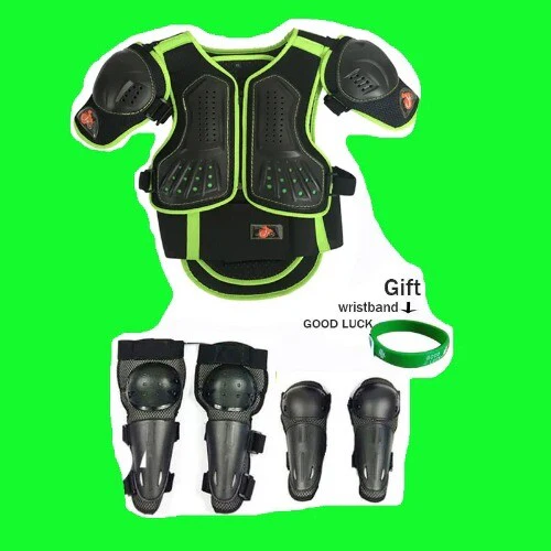 Adjustable Motorcycle Protective Waistcoat Vest for Kids (Height 0.85–1.7 m) - Image 17