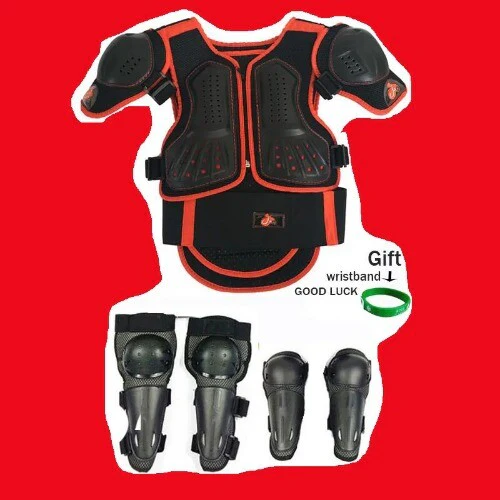 Adjustable Motorcycle Protective Waistcoat Vest for Kids (Height 0.85–1.7 m) - Image 6