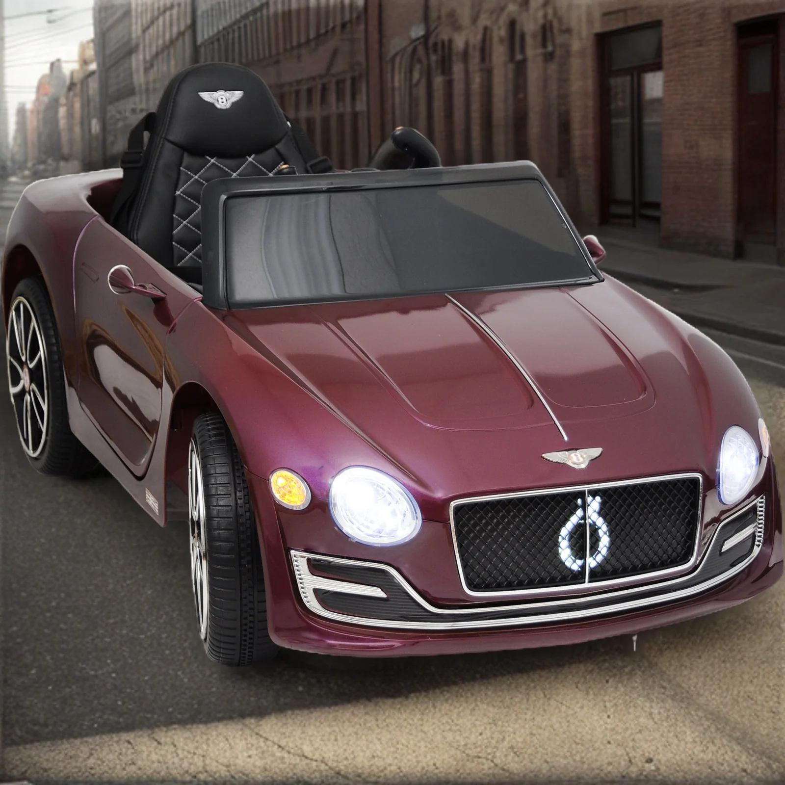 12V Licensed Bentley Ride-On Car for Kids with Remote Control, MP3, and Radio in Multiple Colors - Image 21