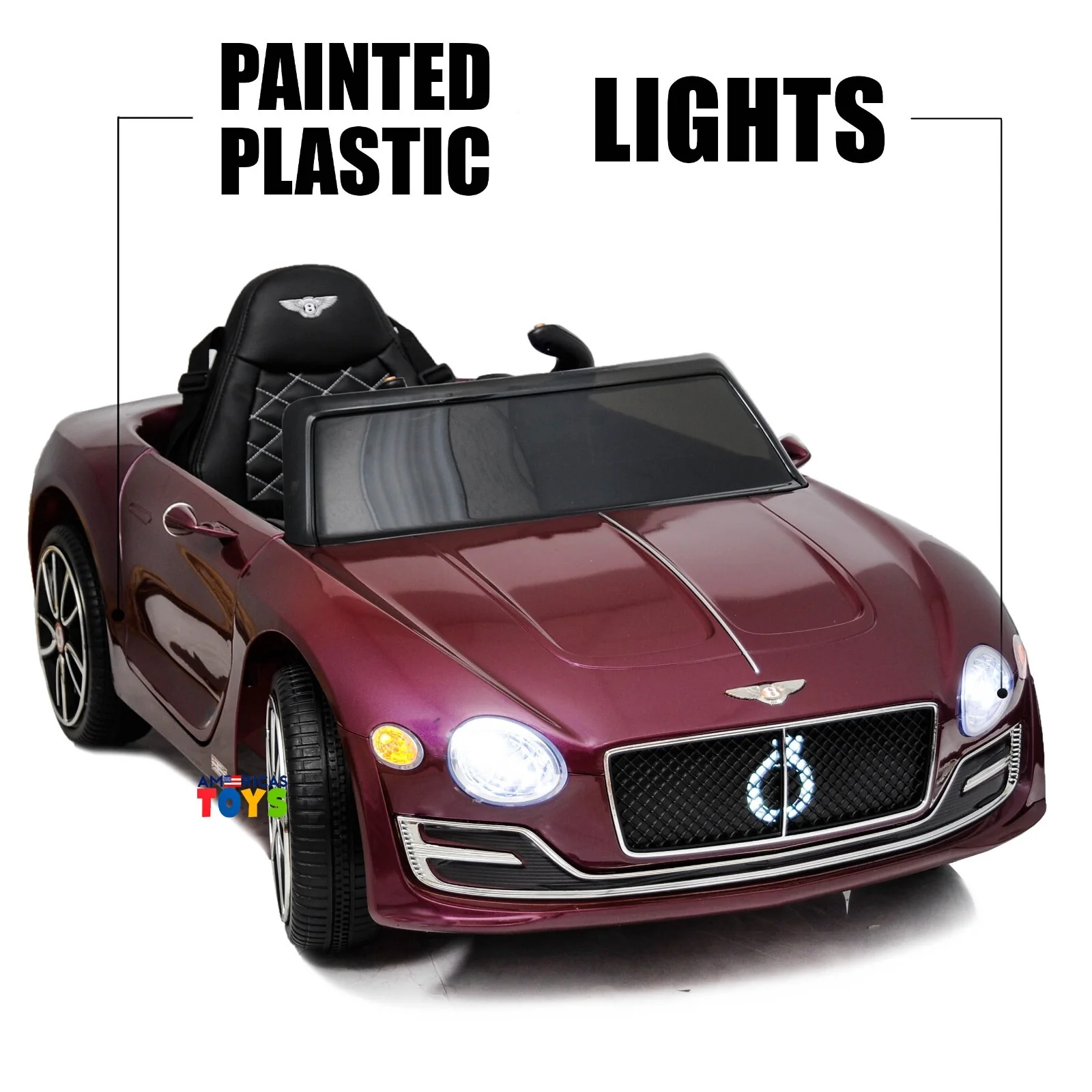 12V Licensed Bentley Ride-On Car for Kids with Remote Control, MP3, and Radio in Multiple Colors - Image 25
