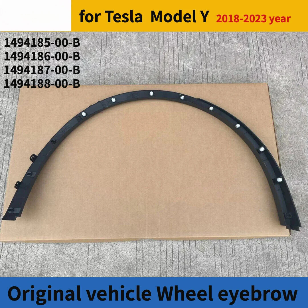 Original Tesla Model Y Wheel Eyebrow Trim Set - Image 16