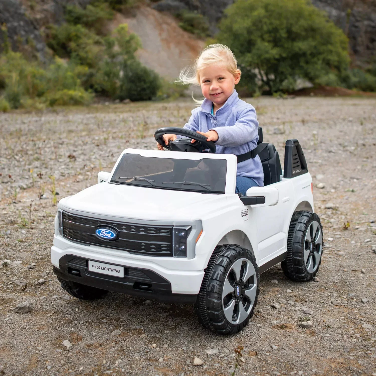 12-Volt Ride-On Truck Inspired by Ford F-150 - Image 2
