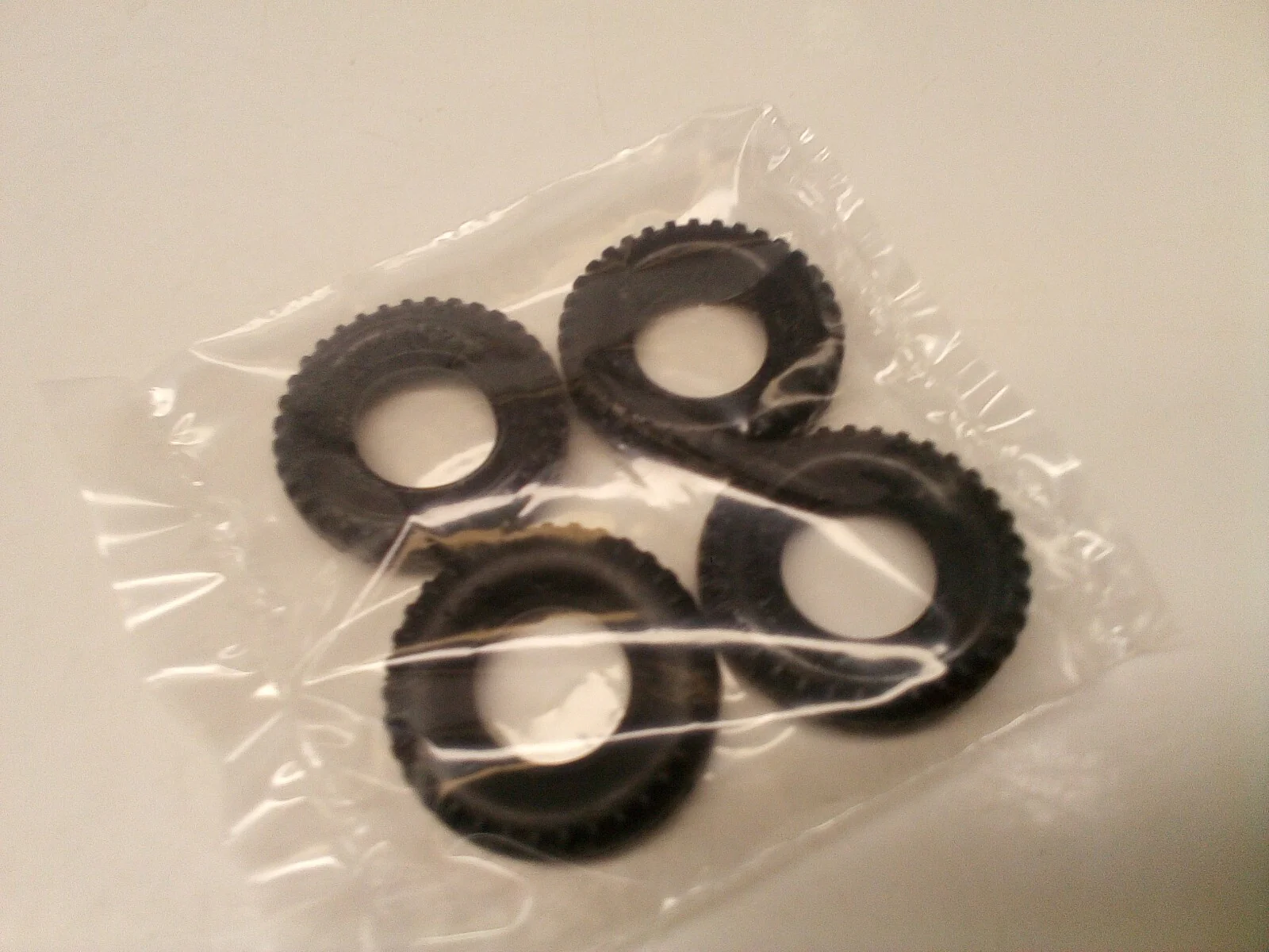 Vintage 1.75 Inch Rubber Replacement Tires for Construx Toys - Image 3