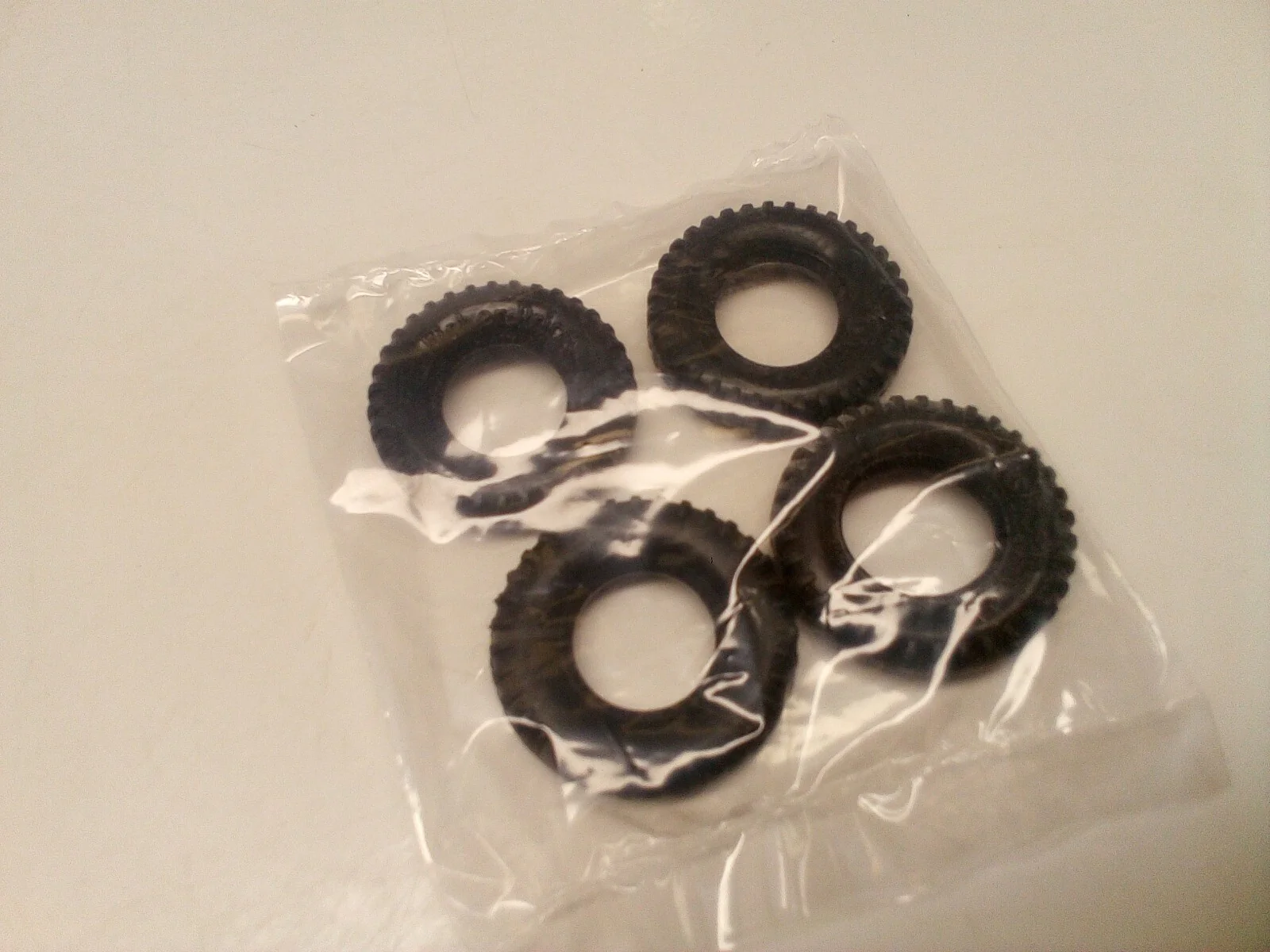 Vintage 1.75 Inch Rubber Replacement Tires for Construx Toys - Image 4