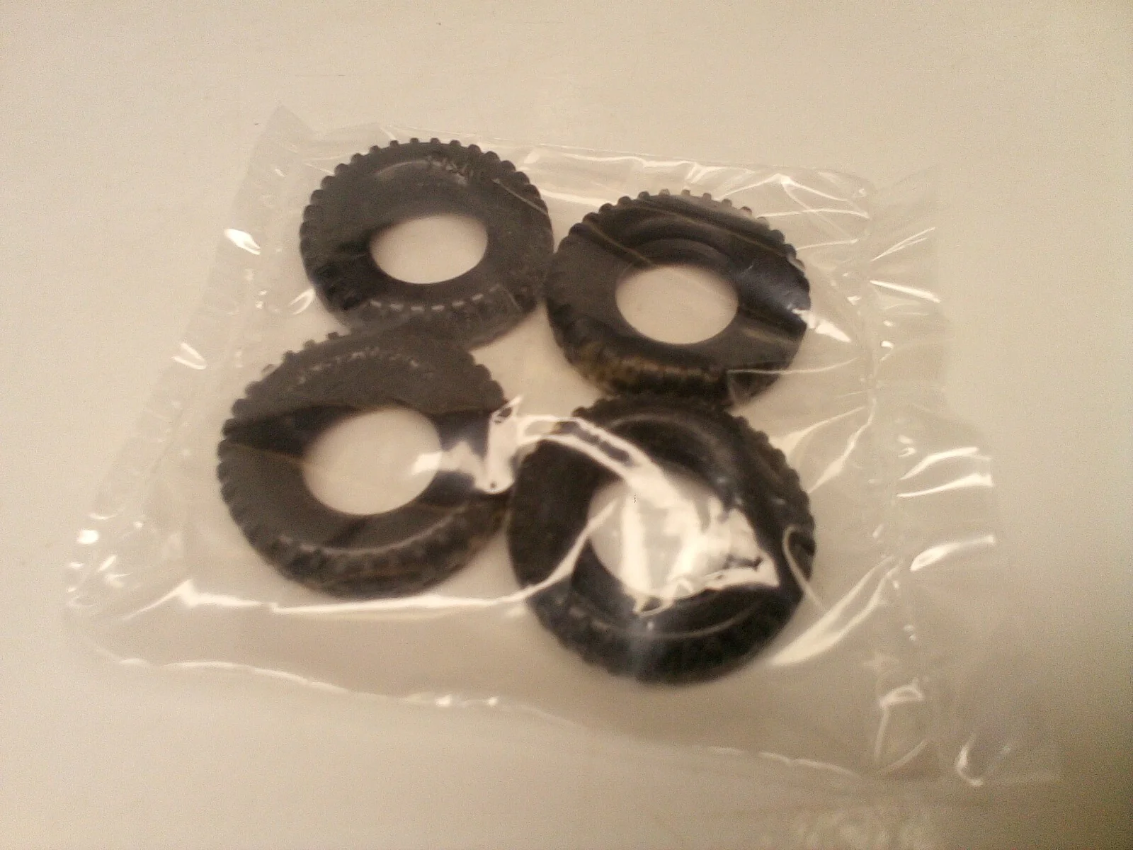 Vintage 1.75 Inch Rubber Replacement Tires for Construx Toys - Image 5