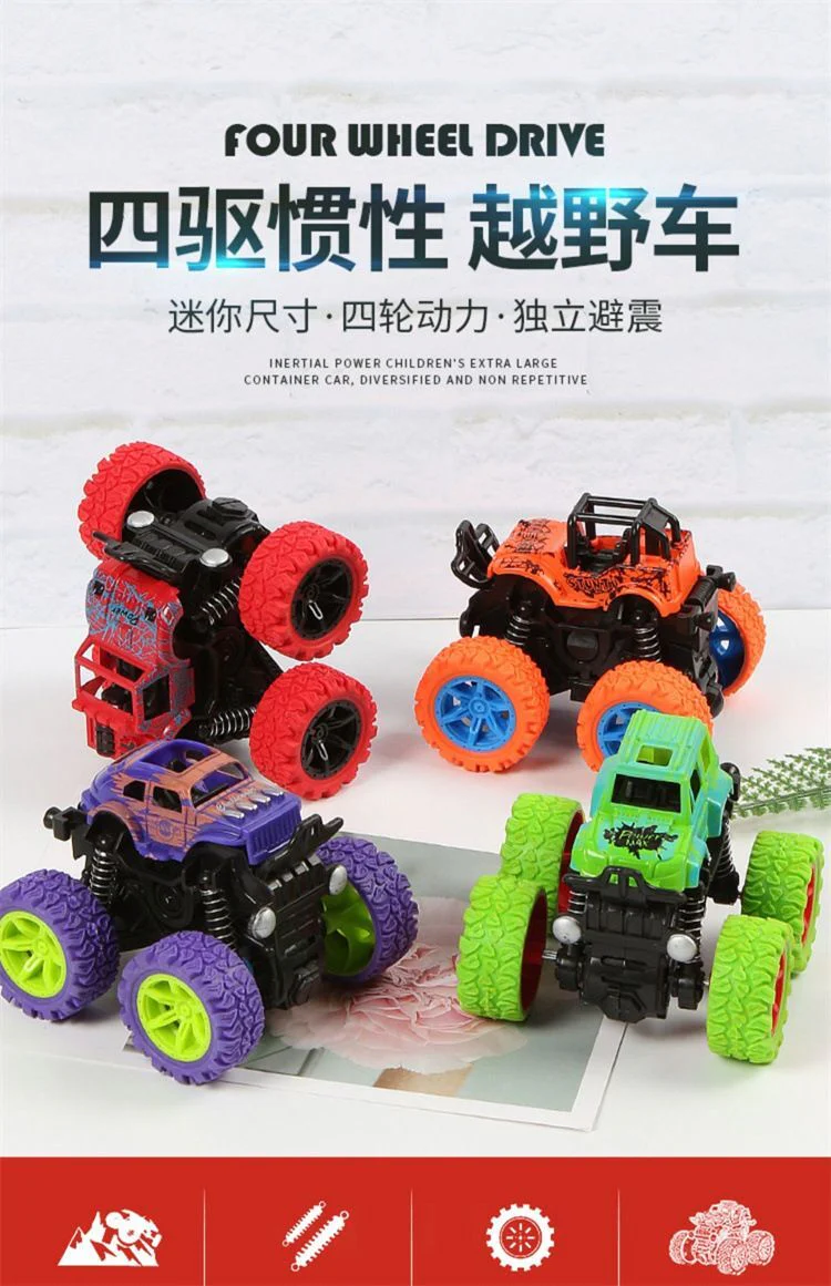 Four-Wheel Drive Inertial Off-Road Toy Car for Boys with Shatterproof Design - Image 16