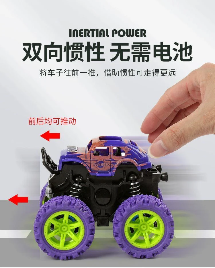 Four-Wheel Drive Inertial Off-Road Toy Car for Boys with Shatterproof Design - Image 17