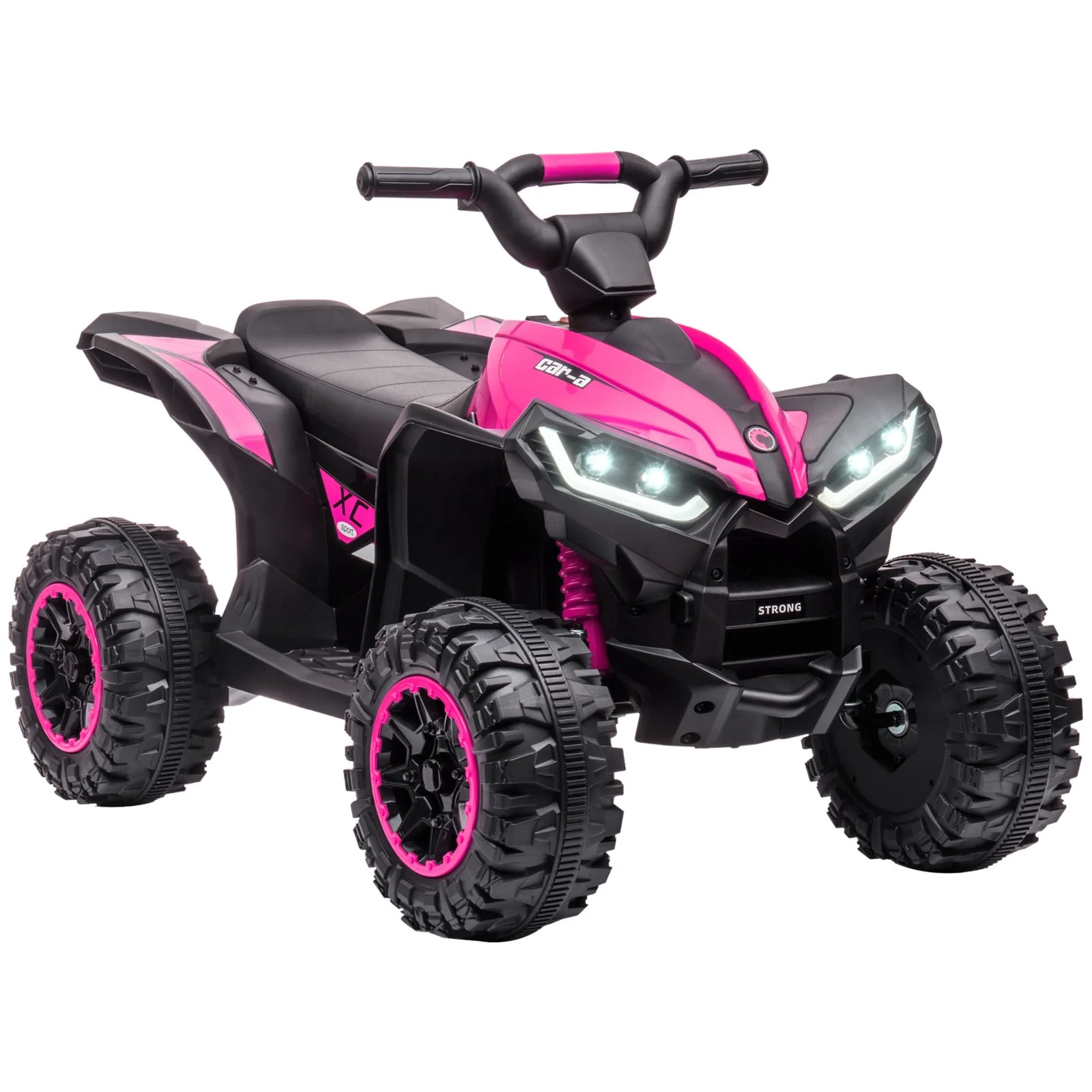 Pink Four-Wheeler Electric Ride-On Toy for Toddlers with Music - Image 12