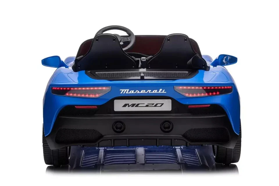 4x4 Two-Seater Ride-On Car for Kids in Blue - Image 4