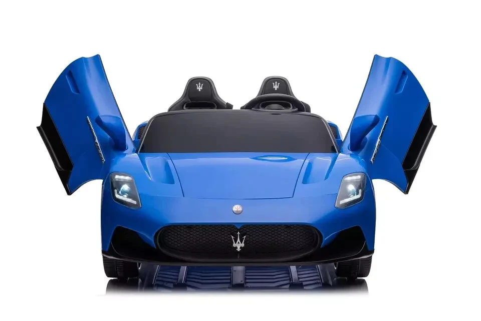 4x4 Two-Seater Ride-On Car for Kids in Blue - Image 7