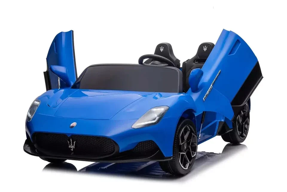 4x4 Two-Seater Ride-On Car for Kids in Blue - Image 9