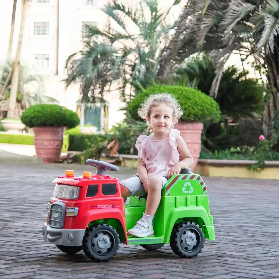 Single-Seater Ride-On Dump Truck Vehicle Toy - Image 4
