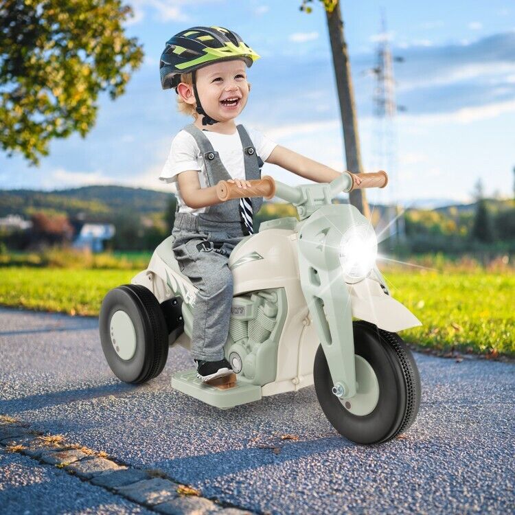 Fun and Exciting Electric Ride-On Motorcycle for Kids with Bubble Maker and Music - 6V Battery and Durable PP Wheels - Image 3