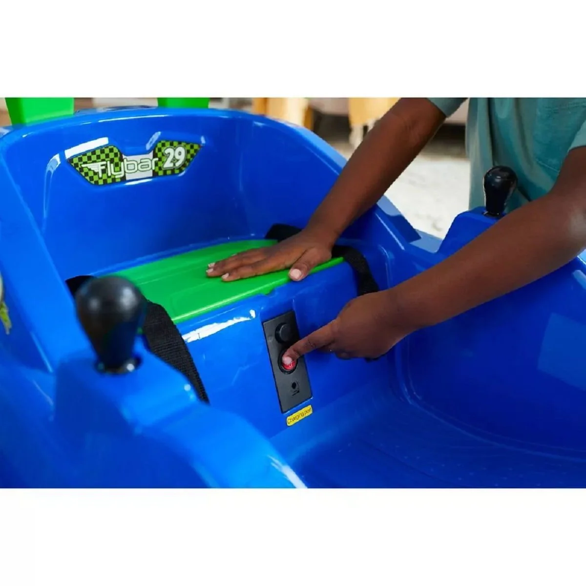 Racer Ride-On Bumper Car Vehicle for Toddlers and Kids Ages 1.5 to 4 Years - Image 4