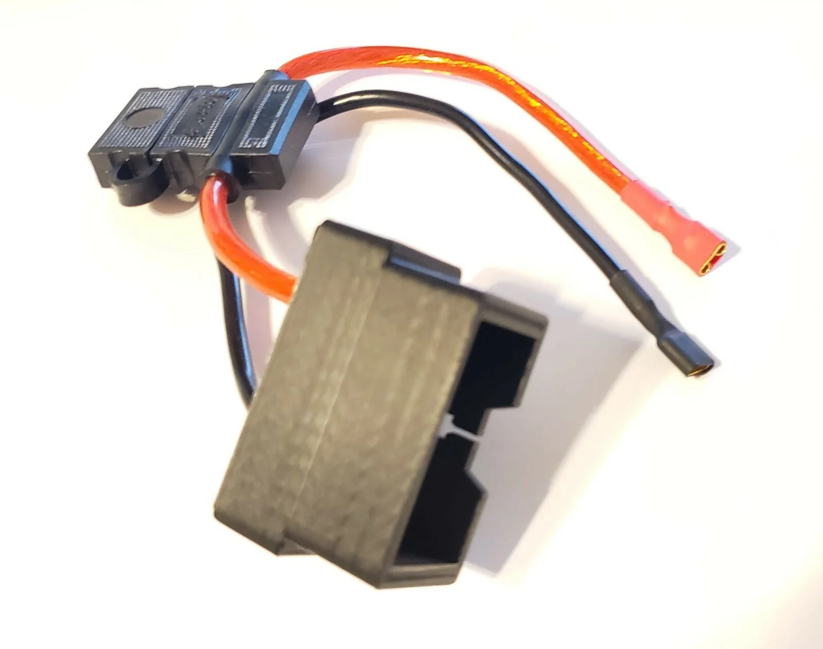 12V Fused Power Wheels Connector Plug with 3D Printed 12AWG Wire - Image 3