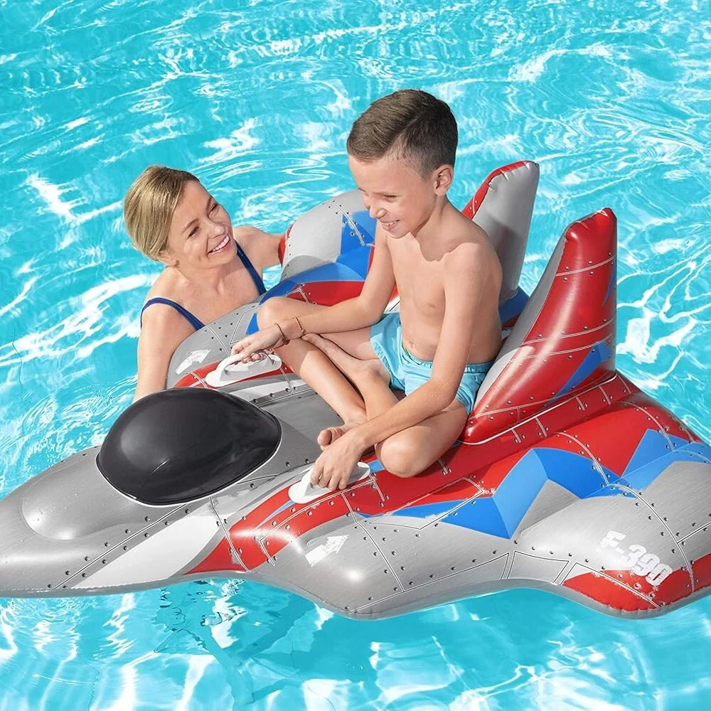 Galaxy Glider Ride-On Vinyl Swimming Pool Float - Image 2