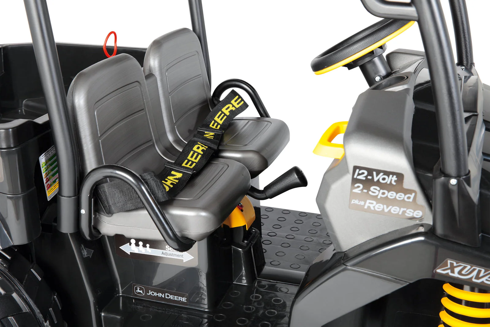 Midnight Black 12 Volt Battery-Powered Ride-On Gator XUV Toy - Image 5