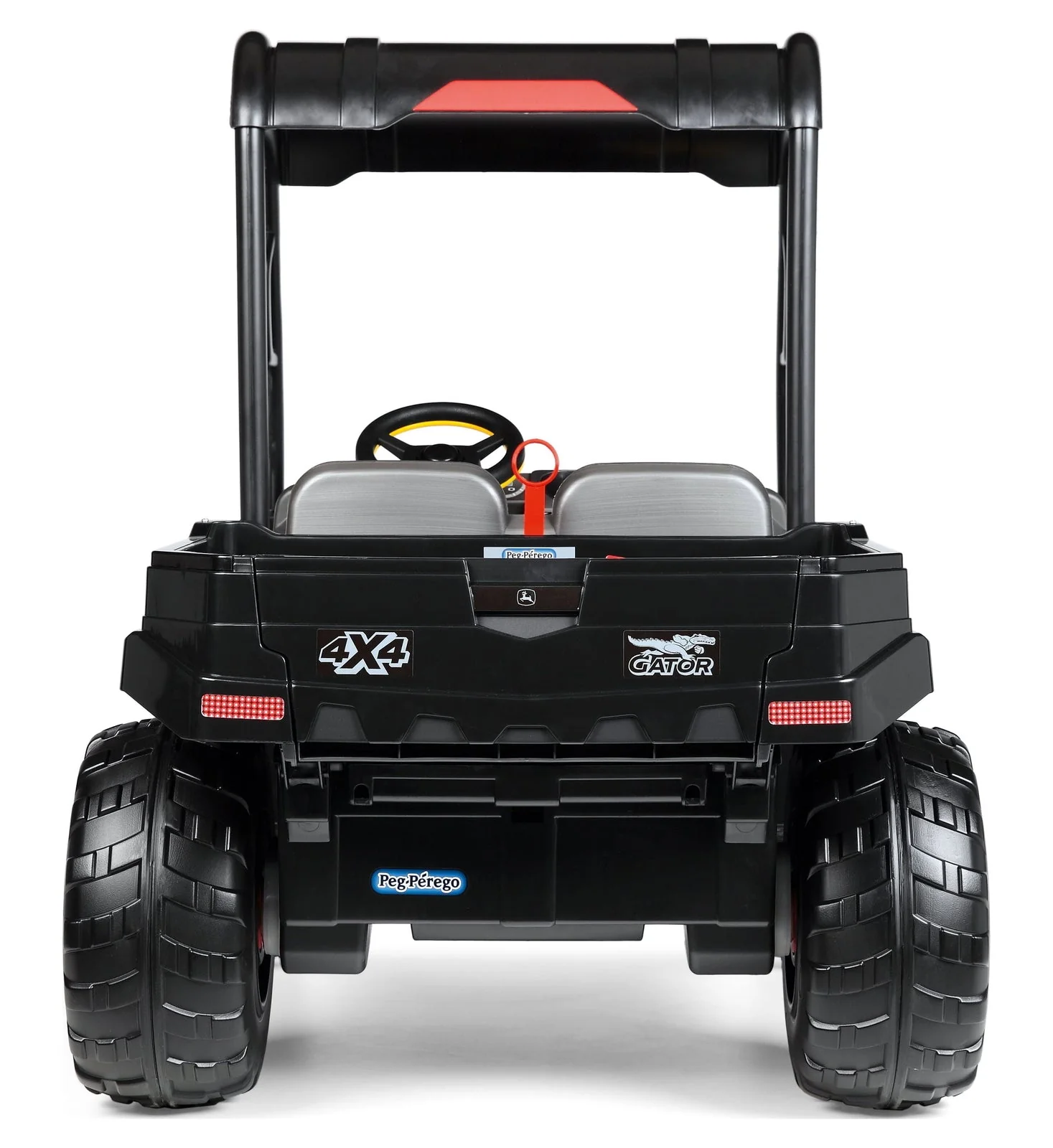 Midnight Black 12 Volt Battery-Powered Ride-On Gator XUV Toy - Image 8