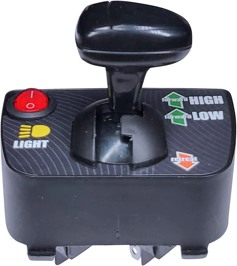 12V Kids Ride-On Tractor Gear Shifter with Switches and Assembly Accessory - Image 5
