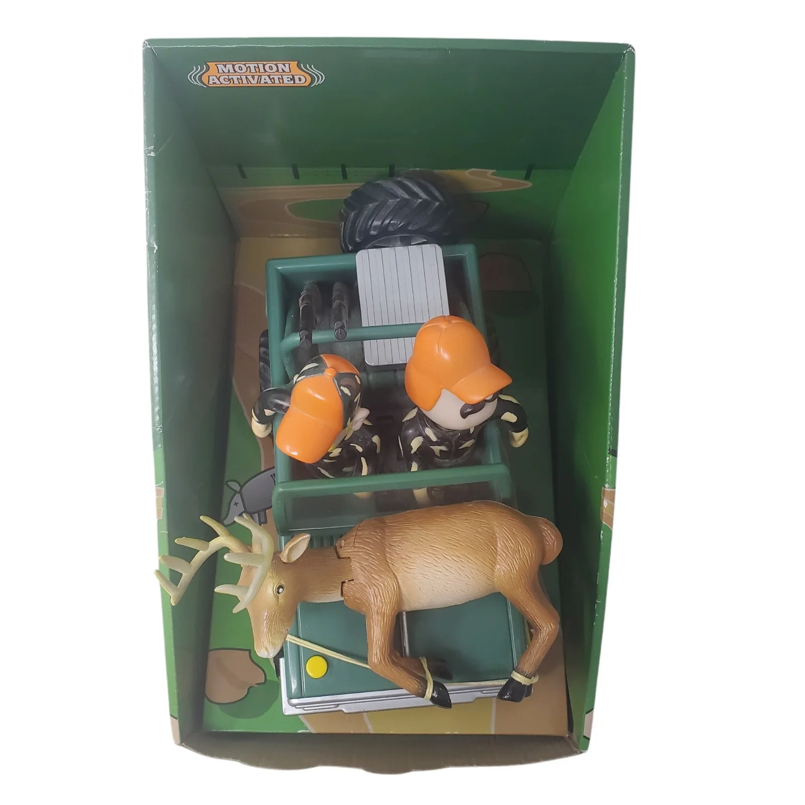 Motion-Activated Deer Ride-On Toy Car with Sound Effects, New in Box, 2006 Model - Image 3