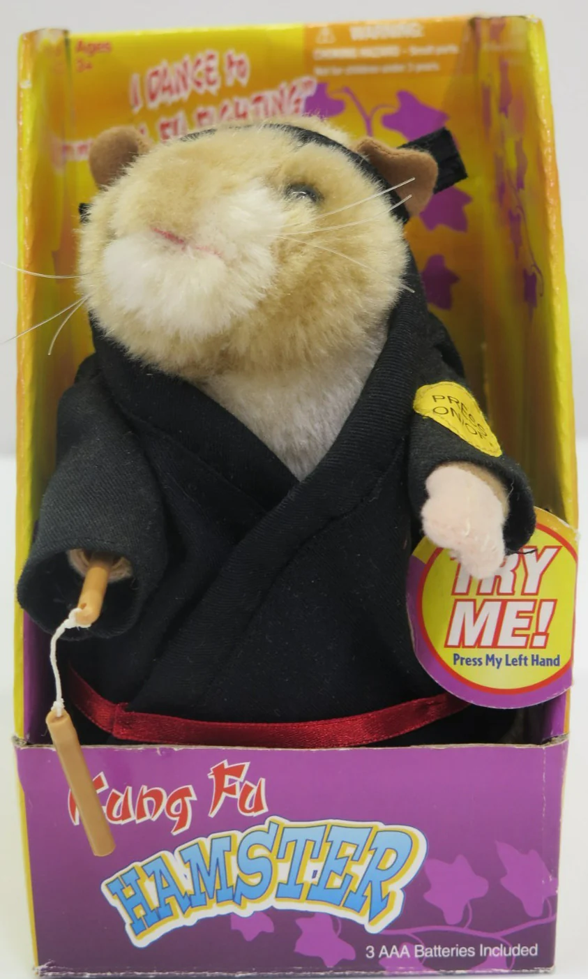 Kung Fu Hamster Sings and Dances to Iconic Song