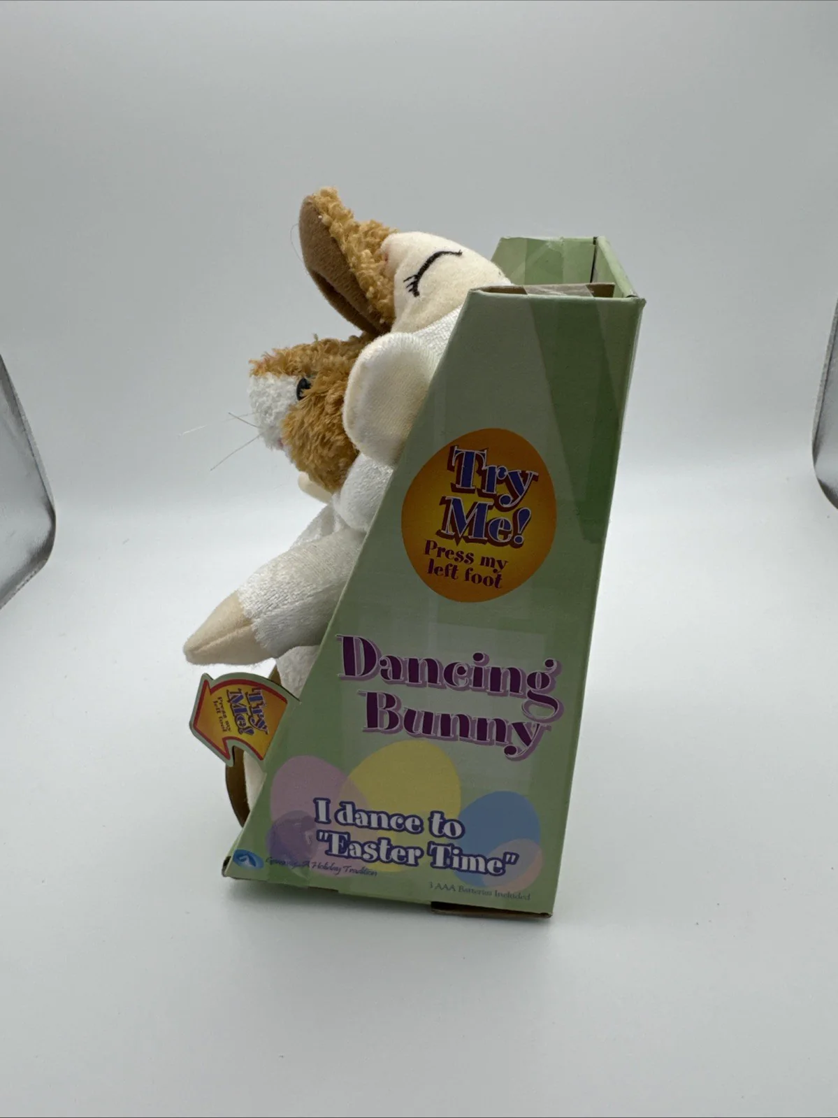 Gemmy Vintage 2002 Easter Time Singing and Dancing Bunny Toy - Image 5