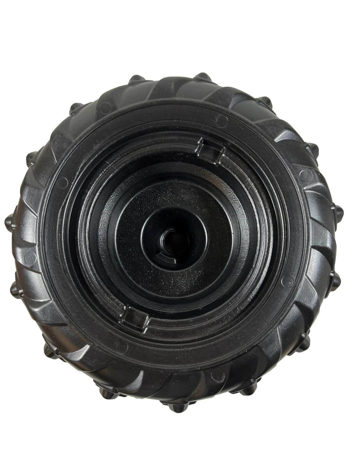 Power Wheels Black Replacement Wheel for Jurassic World Dino Racer ATV 3900-6454 - Image 2