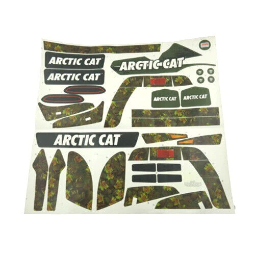 Power Wheels Assorted Decal Sheet for Arctic Cat Models Genuine - Image 2