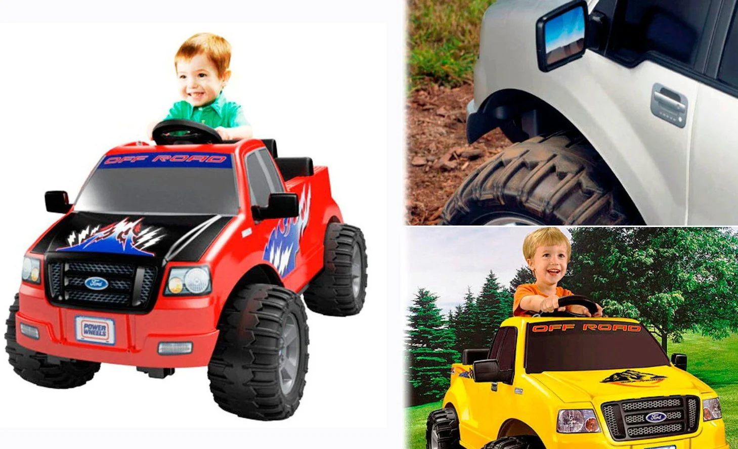 Power Wheels Assorted Label Decal Sheet for Ford F-150 and Little Ford Models - Image 4