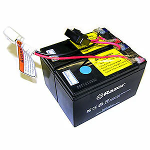 Genuine Razor Battery Pack with Harness for Various Razor Models