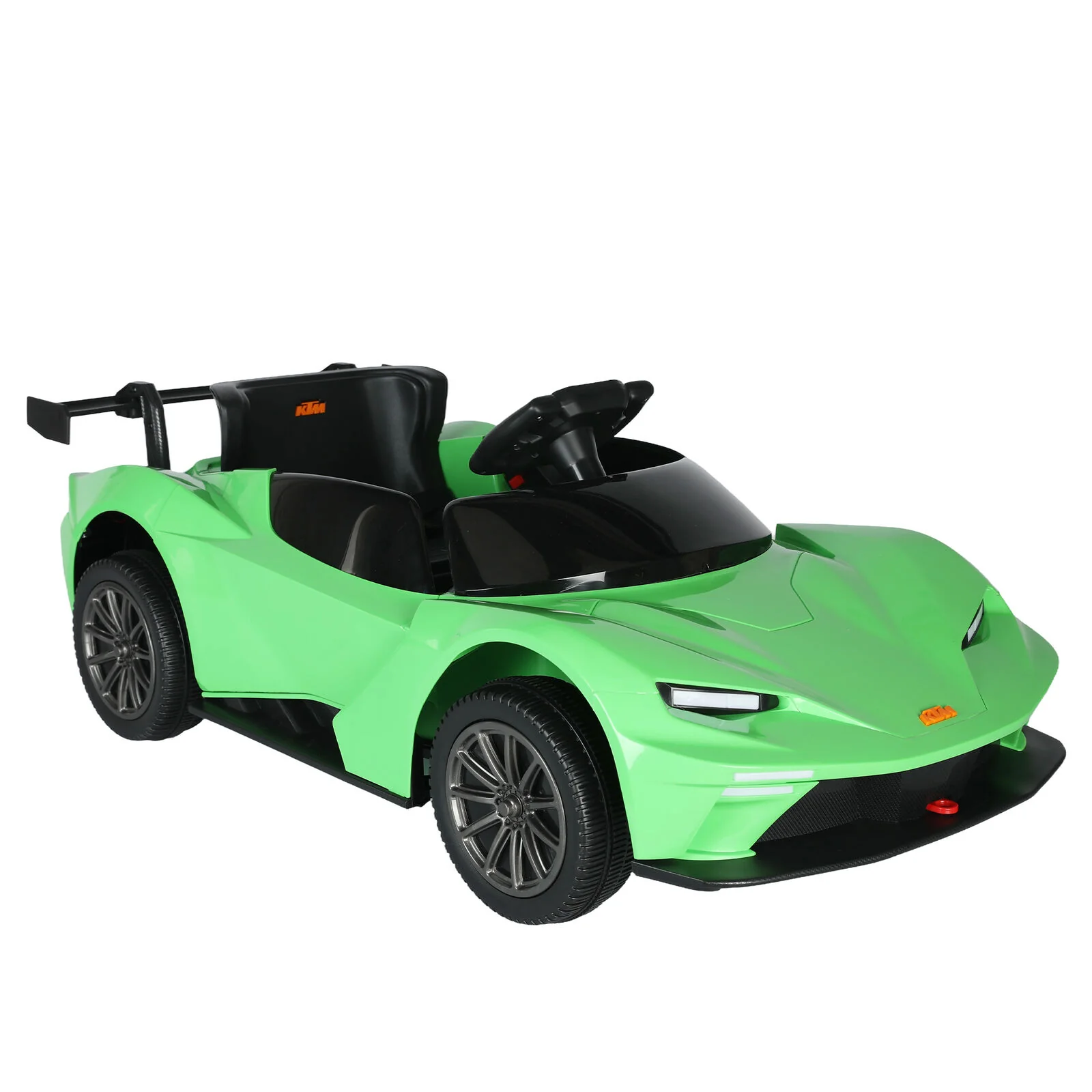 Green Electric Ride-On Car with Remote Control, MP3 Player, and 3 Speed Options for Kids - Image 22