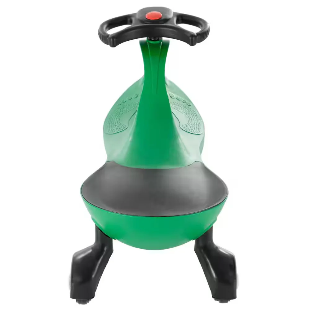Green Zigzag Ride-On Car Powered by Kids No Batteries Needed - Image 4