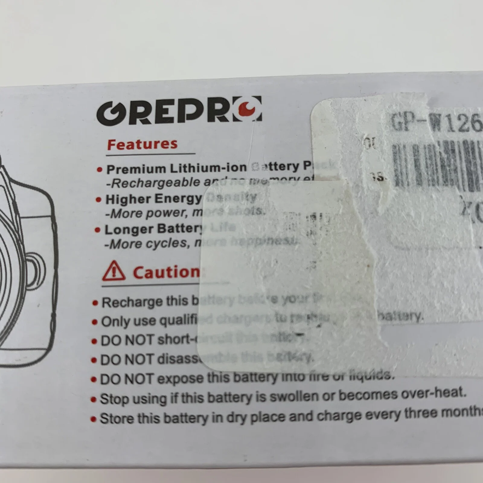 Dual Rechargeable Lithium-Ion NP-W126 Battery and Charger with 2-Pack Batteries - Image 3
