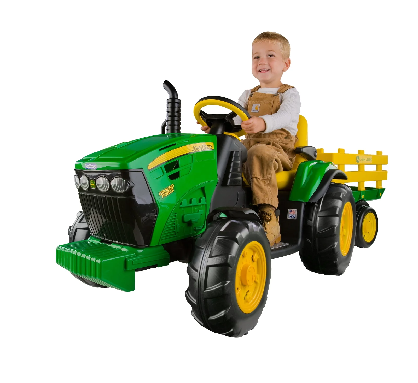 12-Volt Ride-On Tractor for Kids Ages 3-7 with Adjustable Seat and 85 lbs Weight Capacity - Image 10