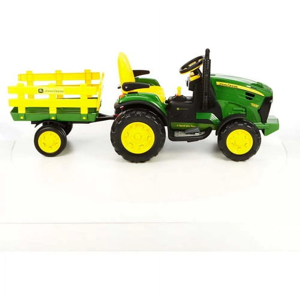 12-Volt Ride-On Tractor for Kids Ages 3-7 with Adjustable Seat and 85 lbs Weight Capacity - Image 6