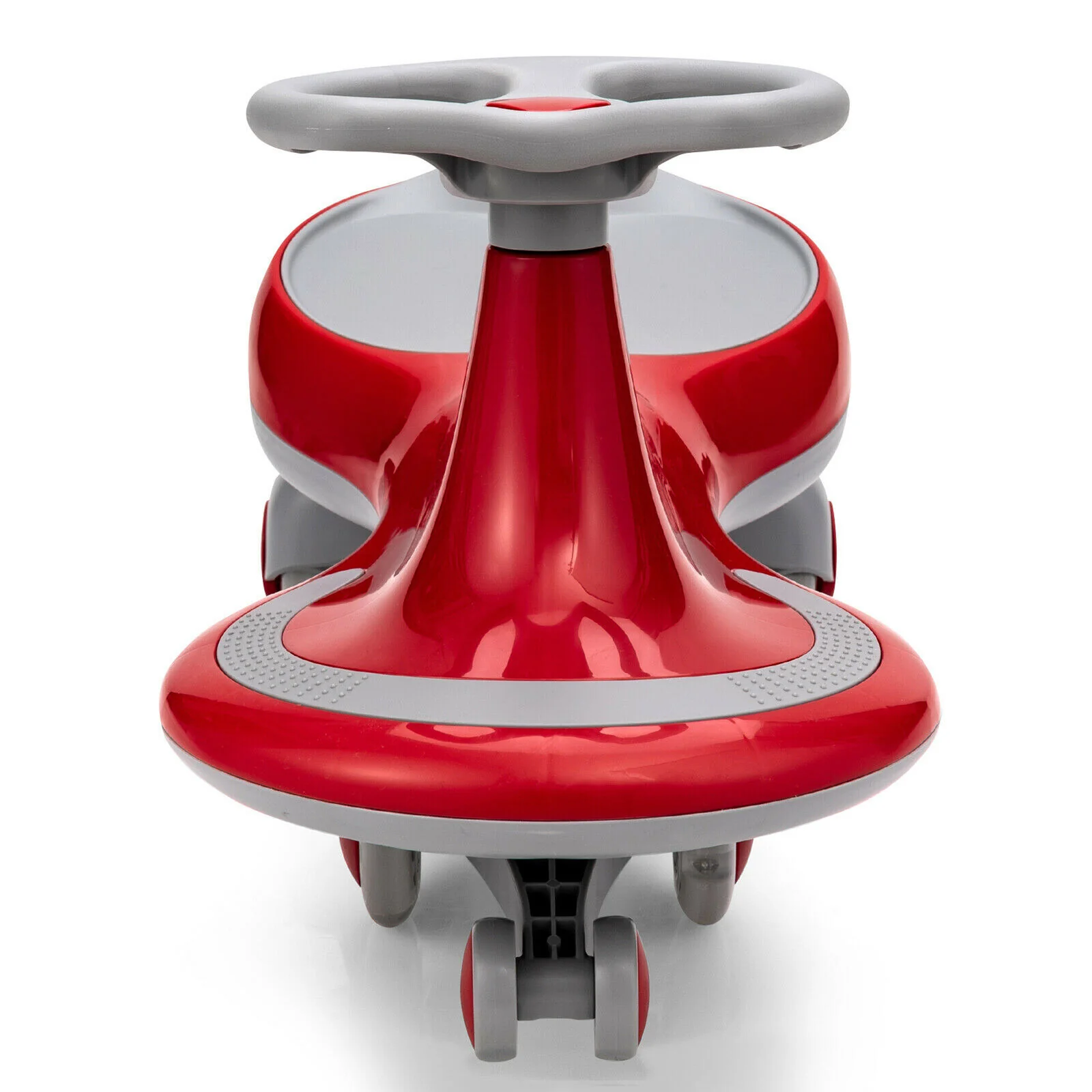 Gymax Kids' Red Wiggle Car with Flashing Wheels - Fun Ride-on Toy for Toddlers and Kids - Image 10