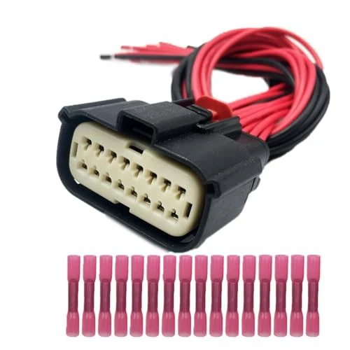 Headlight Wiring Harness Connector Plug Pigtail Compatible with Dodge Challenger - Image 2