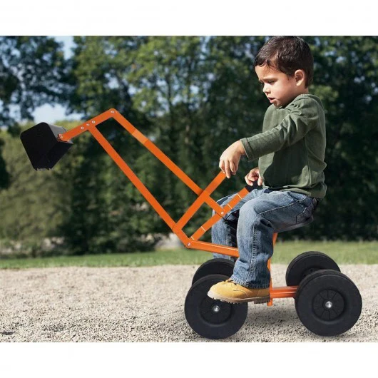 Robust Kids Ride-on Sand Excavator Digger Vehicle - Image 2