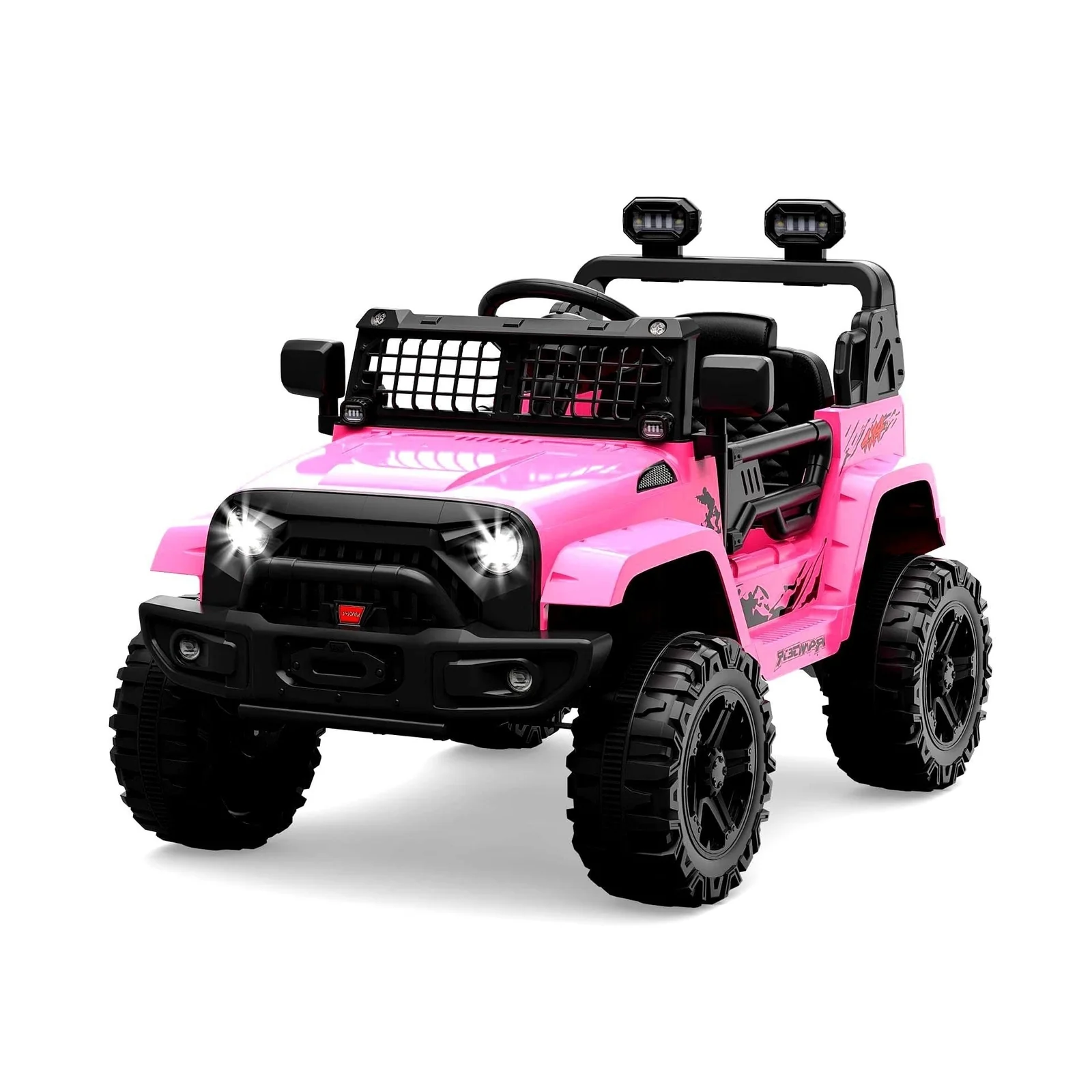 12V Kids Electric Ride-On Truck Car with Remote Control and Suspension System