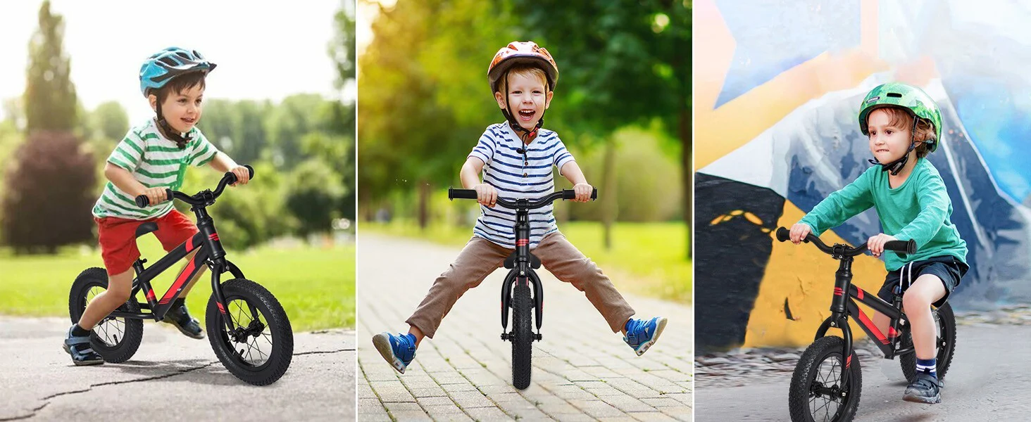 Toddler Balance Bike Carbon Steel Frame for Boys and Girls Ages 1-5 Years - Image 7