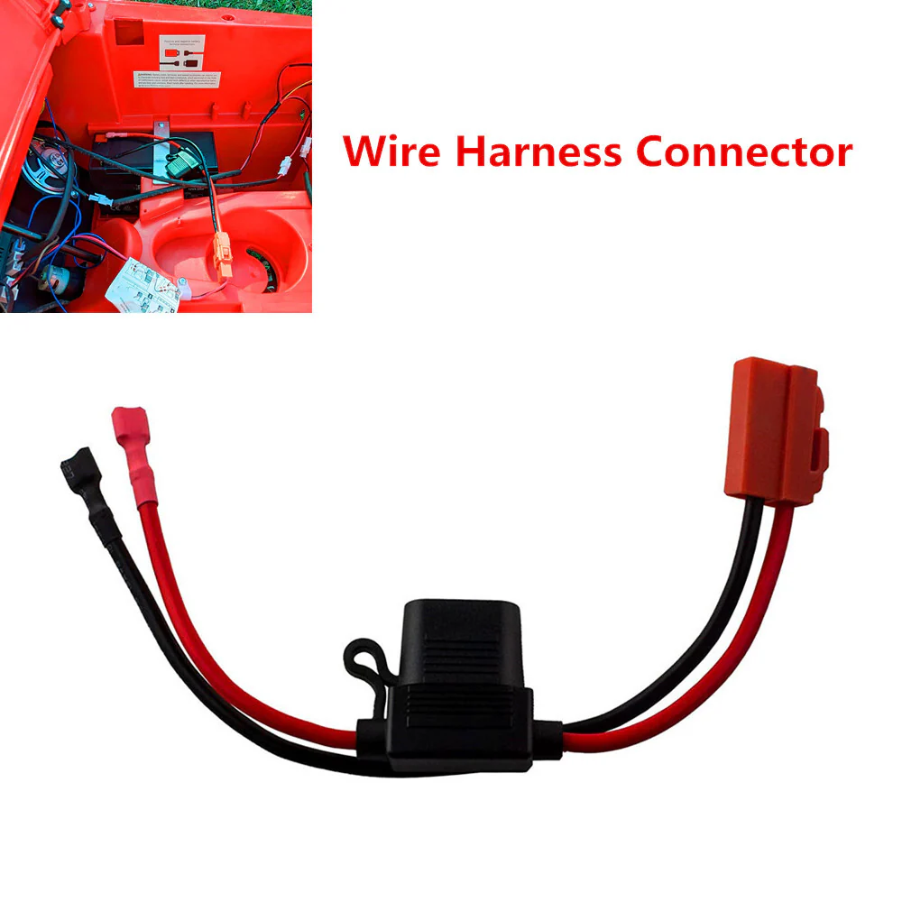 Durable 12 AWG Wire Harness Connector for 12-Volt SLA Battery