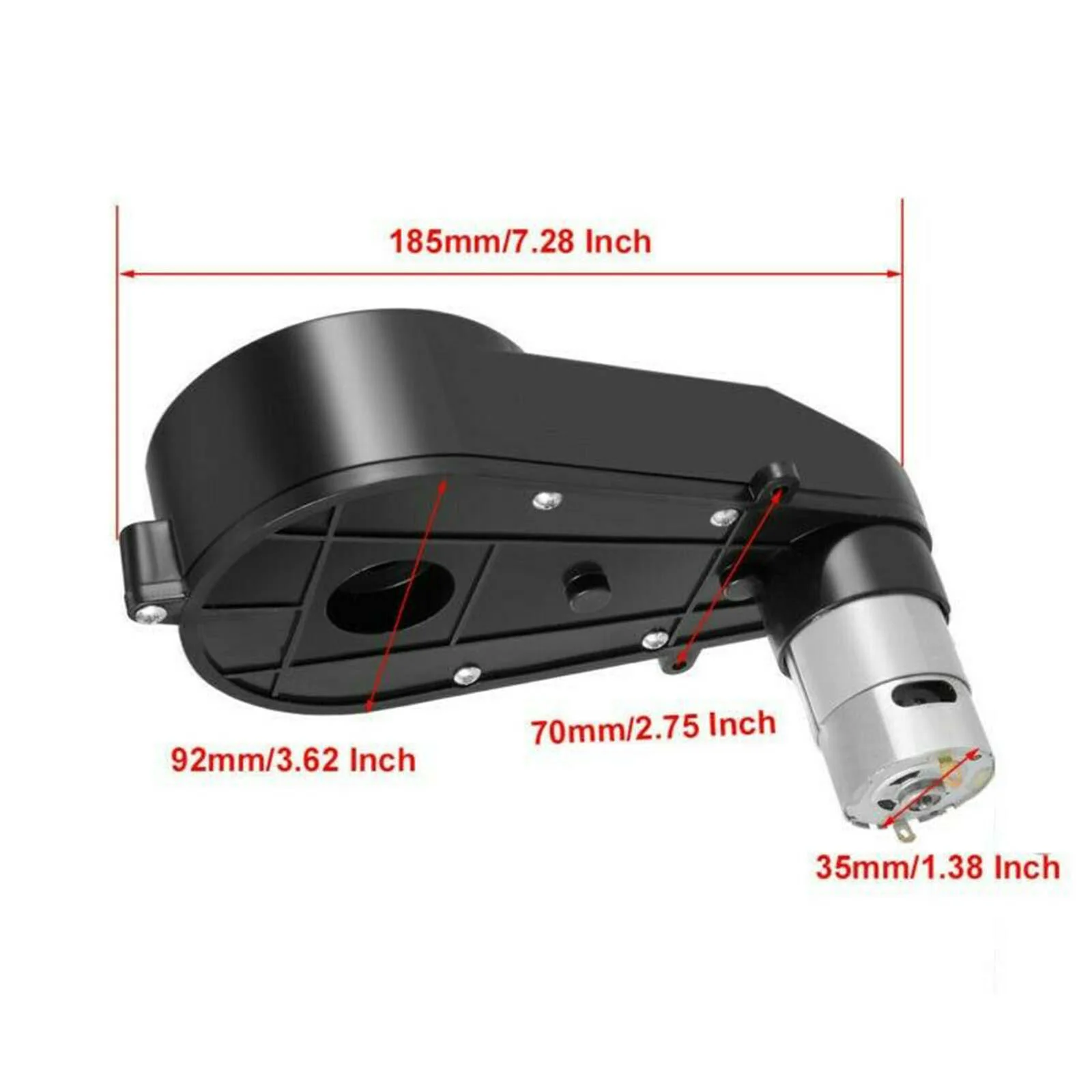 High-Speed 12V Motor and Gearbox for Ride-On Toys - Compatible with Power Wheels and Jeep Models - 30000RPM - Image 9