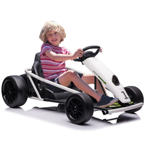High Speed Drifting Go Kart for Kids with Slow Start Function - 8MPH, 300WX2 - Image 2